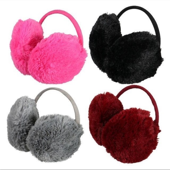 NWT Fluffy Ear Muff Warmers - Picture 8 of 14